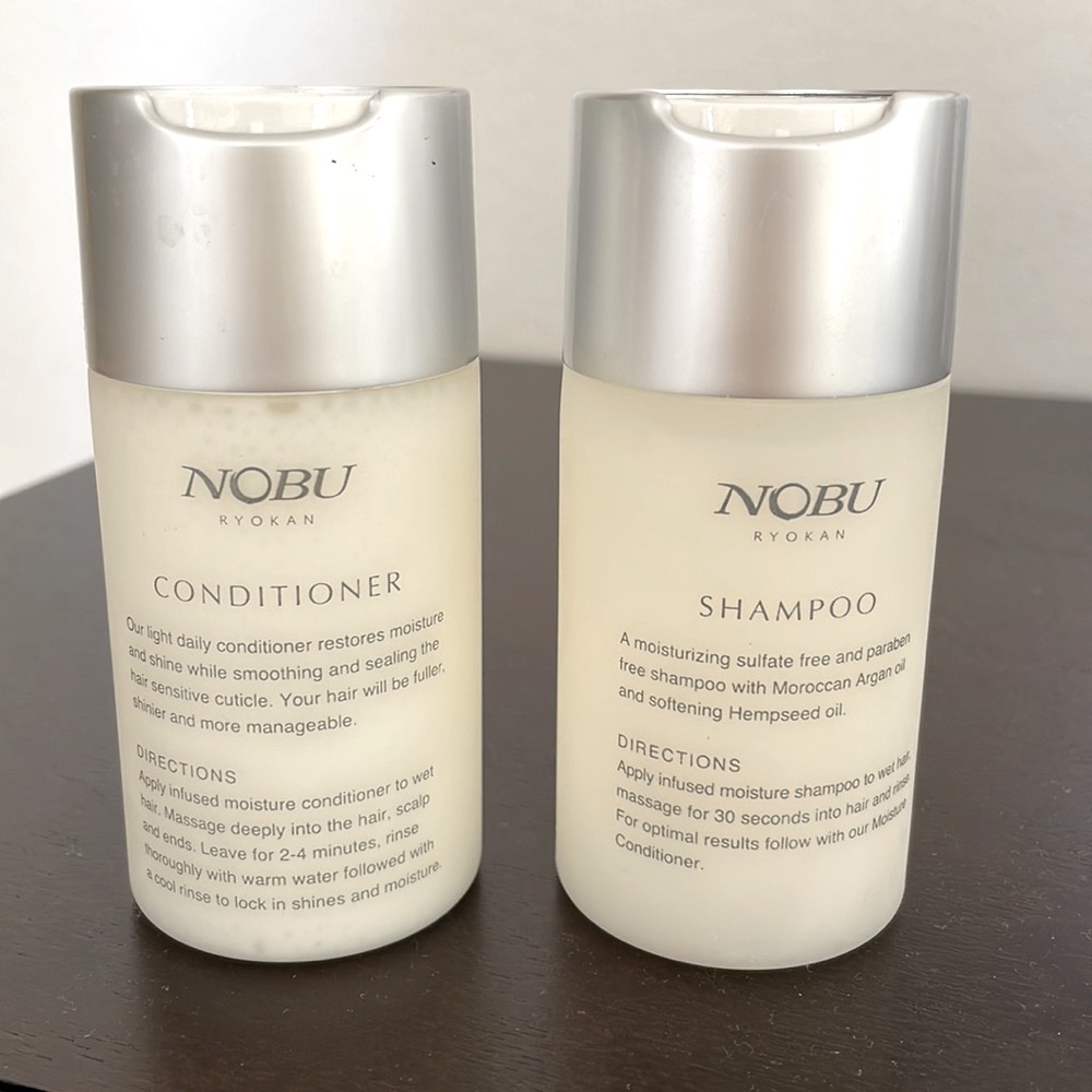 New Japanese NOBU Shampoo & Conditioner